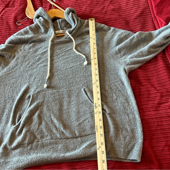Young Fabulous & Broke Terry Fleece Chenille Hoodie Sweatshirt. Size Large. - Picture 11 of 12